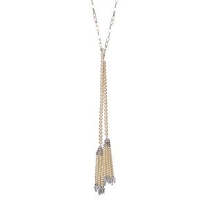 Stella & Ruby Gatsby Pearl Tassel Necklace